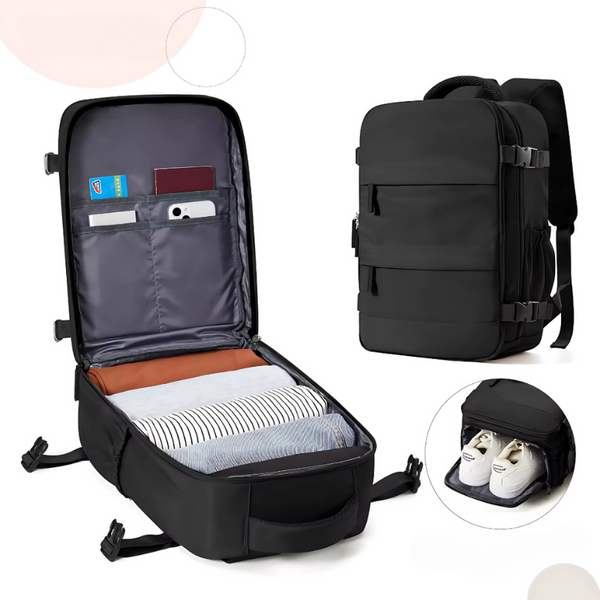 Ryanair Hand Luggage Backpack – Cabin Bag for Travel & Laptop