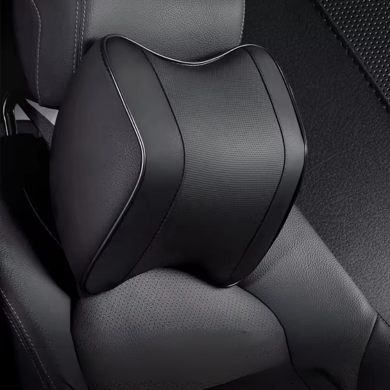 Memory Foam Car Neck & Lumbar Support Pillow