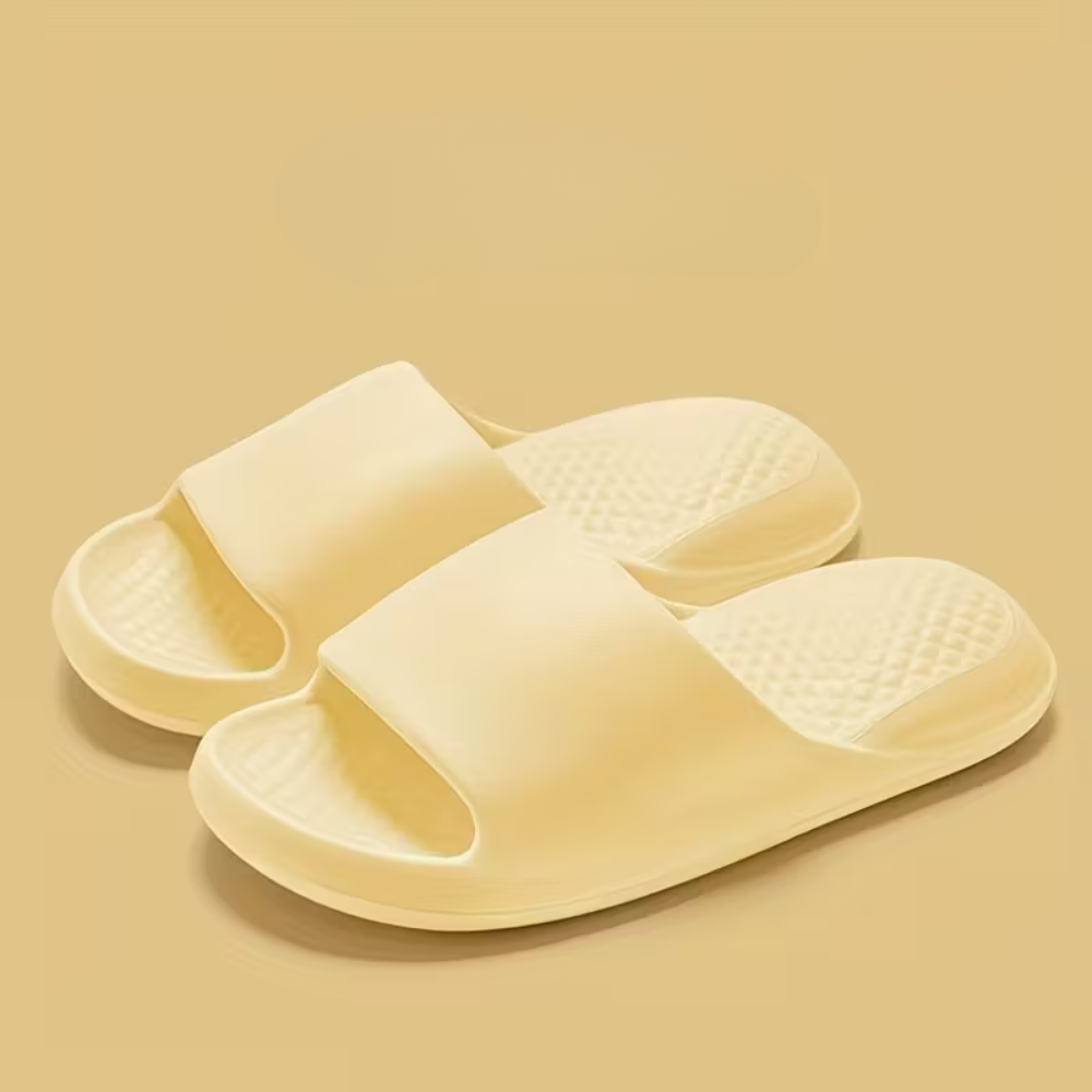 Unisex Cloud Comfort Summer Slides – Lightweight Non-Slip Cushion Sandals