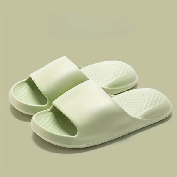 Unisex Cloud Comfort Summer Slides – Lightweight Non-Slip Cushion Sandals