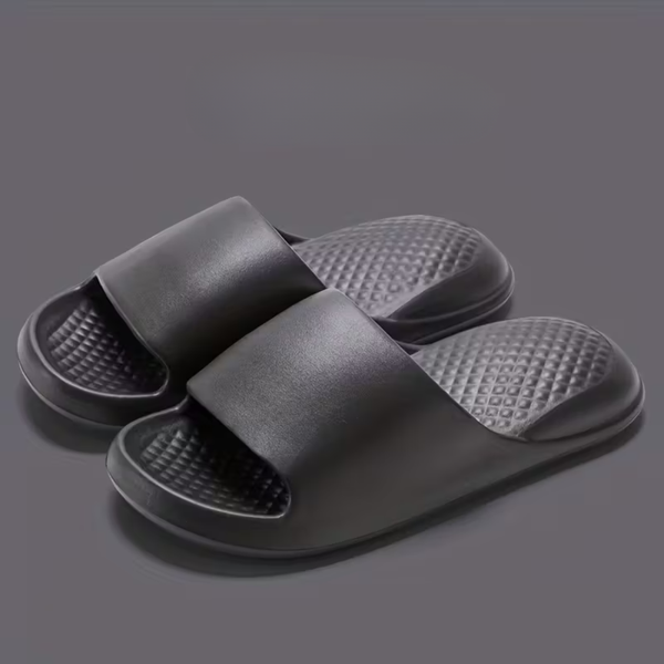 Unisex Cloud Comfort Summer Slides – Lightweight Non-Slip Cushion Sandals