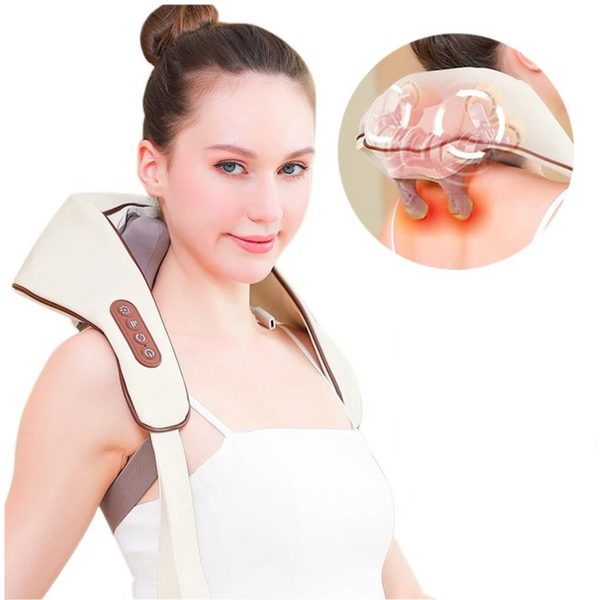 Neck and Back Massager – Pain Relief for Neck and Back, Deep Relaxing Massage