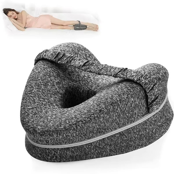 Ergonomic Leg Support Pillow – Relieves Sciatica, Back & Hip Pain