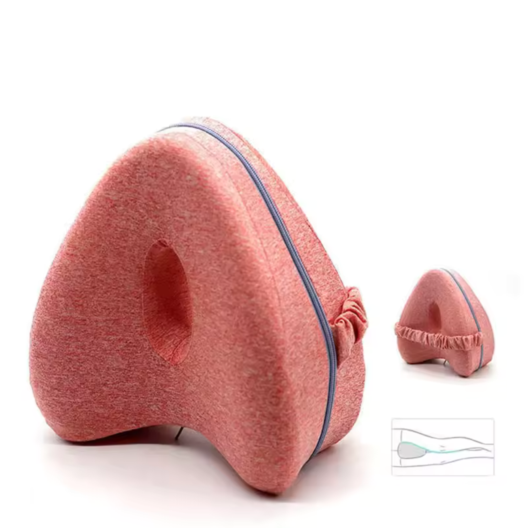 Ergonomic Leg Support Pillow – Relieves Sciatica, Back & Hip Pain