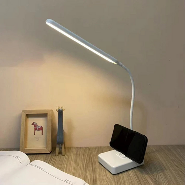 Flexible Arm USB Rechargeable Desk Lamp – Adjustable LED Lighting