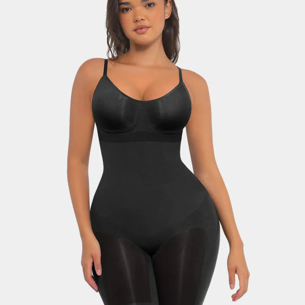 Seamless Shapewear Bodysuit with Adjustable Straps - Gabriella