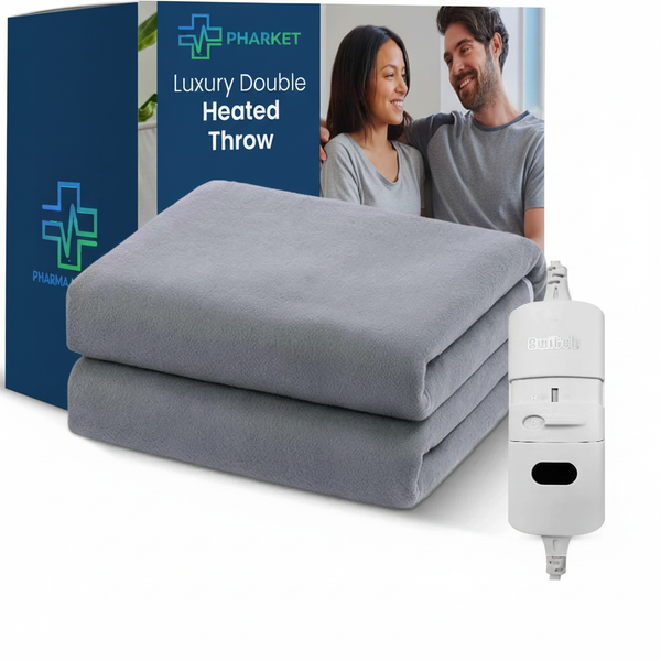 Luxury Double Electric Blanket – Heated Throw for Warmth & Style