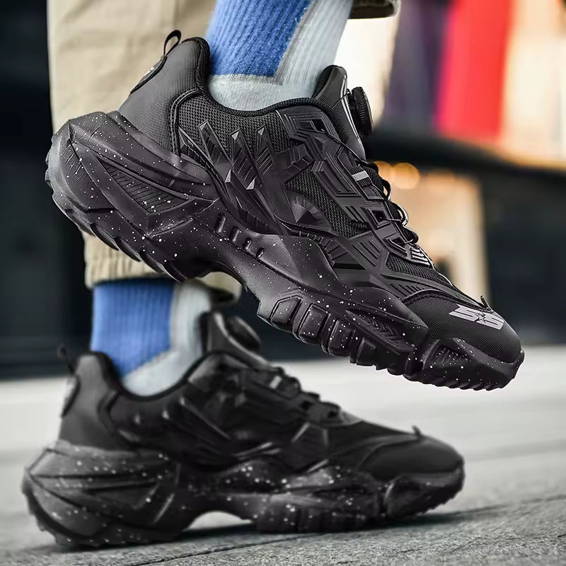 Men’s Lace-Free Casual Trainers – Fashion Running Style Shoes