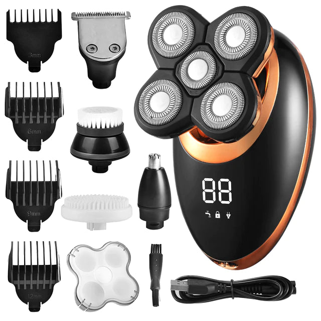 5 in 1 Shaver - Beard/Head and Body