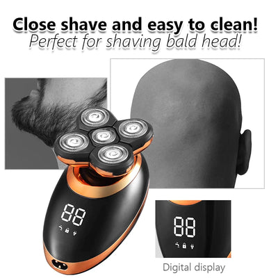 5 in 1 Shaver - Beard/Head and Body