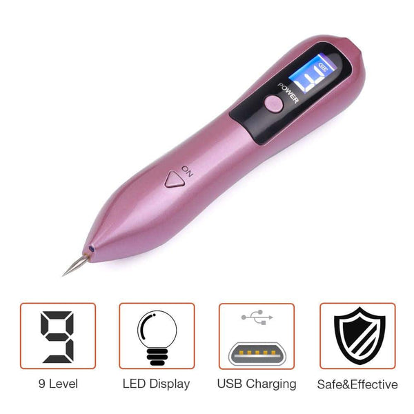 Laser Plasma Pen Skin Tag Remover – 9‑Level Precision