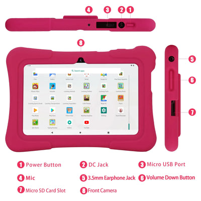 Tablet for kids with WiFi and Bluetooth | 7" display - 32 GB