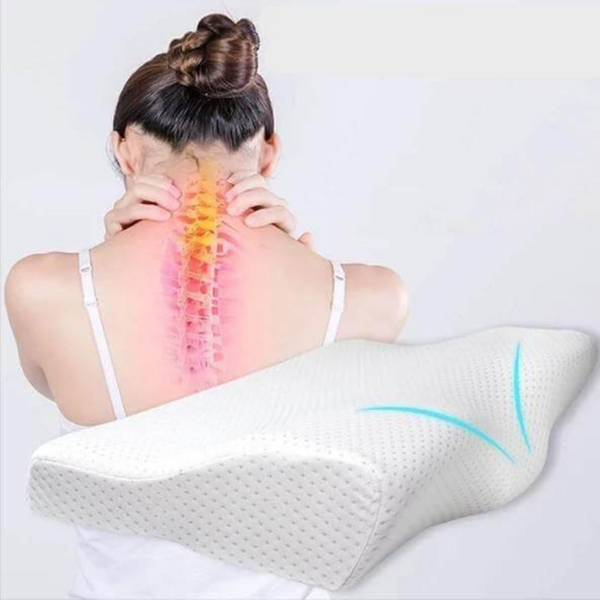 Memory Foam Pillow – Neck Pain Relief & Memory Foam Support for Better Sleep