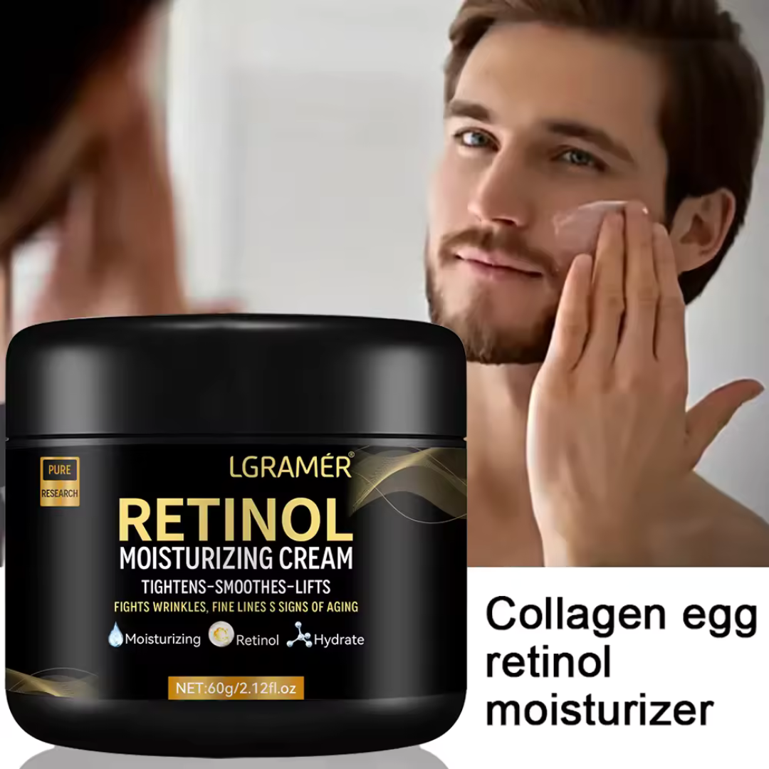 Men’s Retinol Moisturizer for Firm Smooth Skin