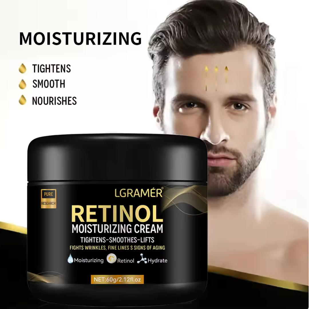 Men’s Retinol Moisturizer for Firm Smooth Skin