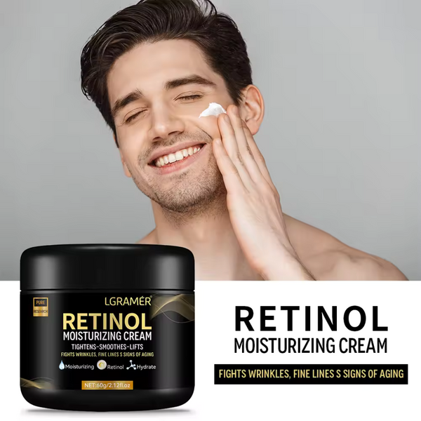 Men’s Retinol Moisturizer for Firm Smooth Skin