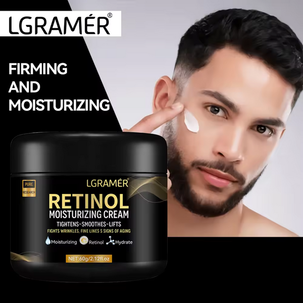 Men’s Retinol Moisturizer for Firm Smooth Skin