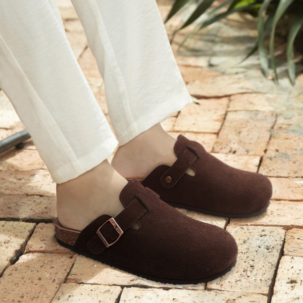 Women’s Orthopaedic Suede Clogs