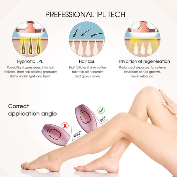 IPL Hair Removal Device - Long-Lasting, Smooth Results