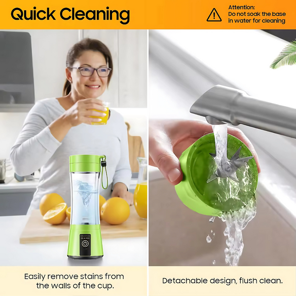 Mini Electric Portable Juicer Blender