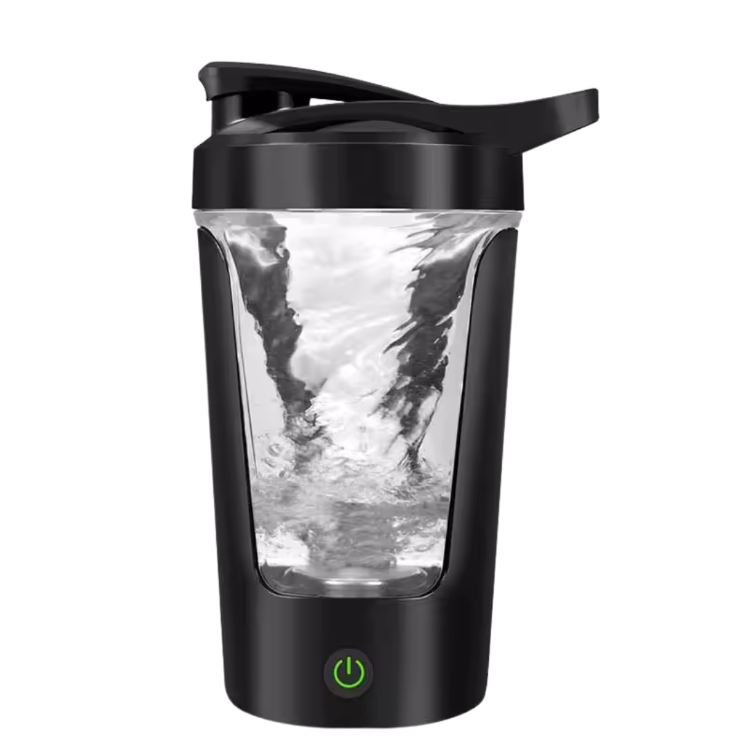 USB-C Electric Protein Shaker Bottle 450ml – Rechargeable Mixer for Shakes & Supplements