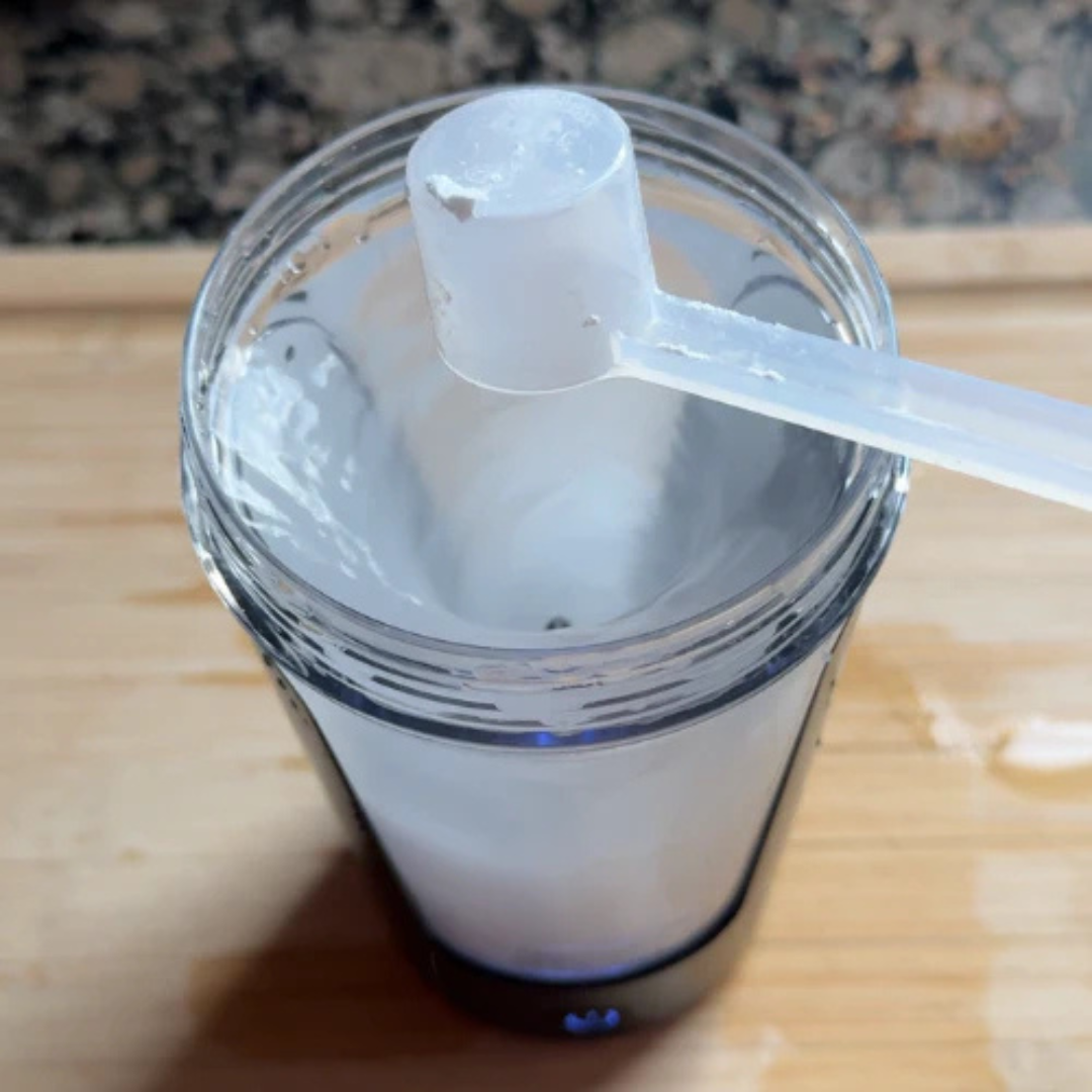 USB-C Electric Protein Shaker Bottle 450ml – Rechargeable Mixer for Shakes & Supplements