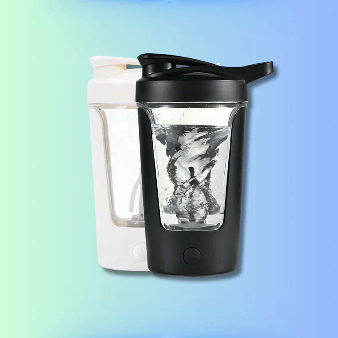 USB-C Electric Protein Shaker Bottle 450ml – Rechargeable Mixer for Shakes & Supplements