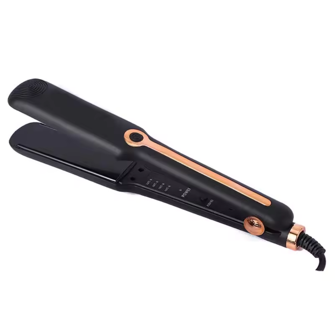 Wide Plate Ceramic Hair Straightener with Negative Ion Technology