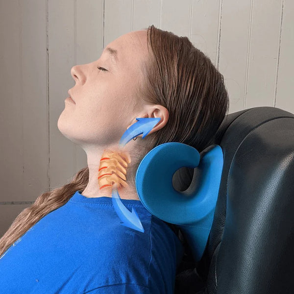 Ergonomic Foam Neck Support Pillow | Pain Relief and Relaxation