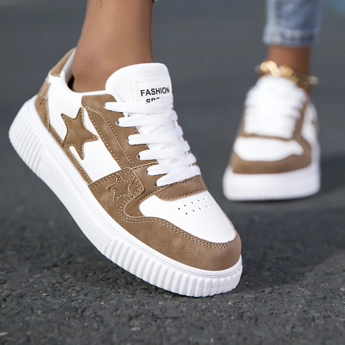 Women’s Star Design Platform Trainers