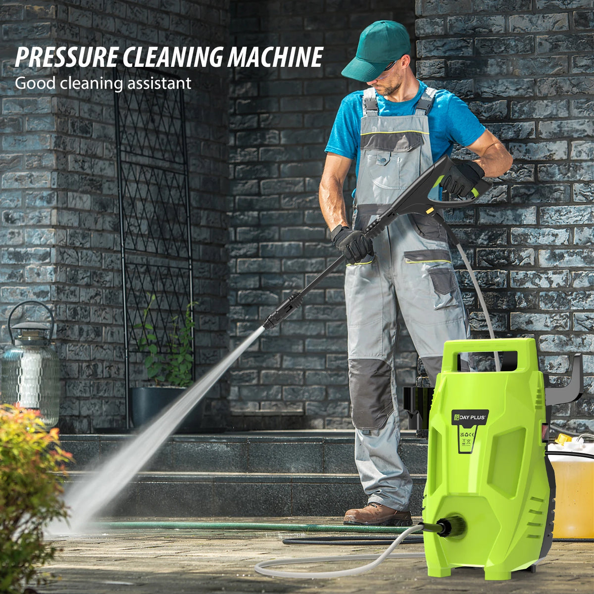 Portable High Pressure Washer – Jet Wash for Car, Patio & Garden