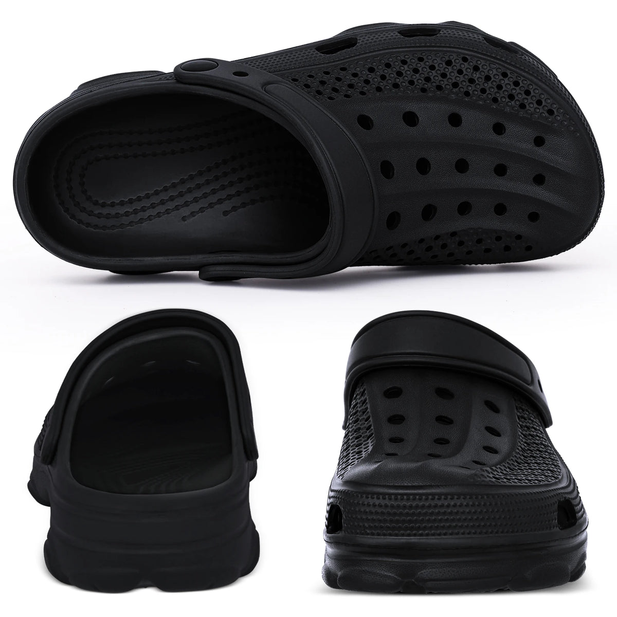 Unisex Comfortable Slip-On Clogs – Lightweight Casual Garden Shoes