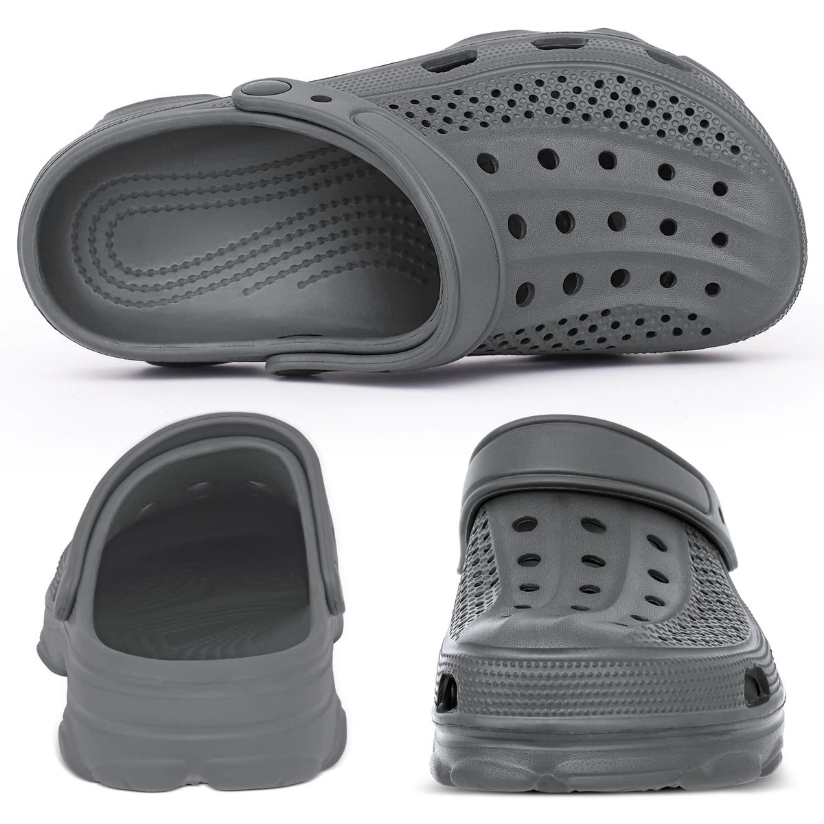 Unisex Comfortable Slip-On Clogs – Lightweight Casual Garden Shoes