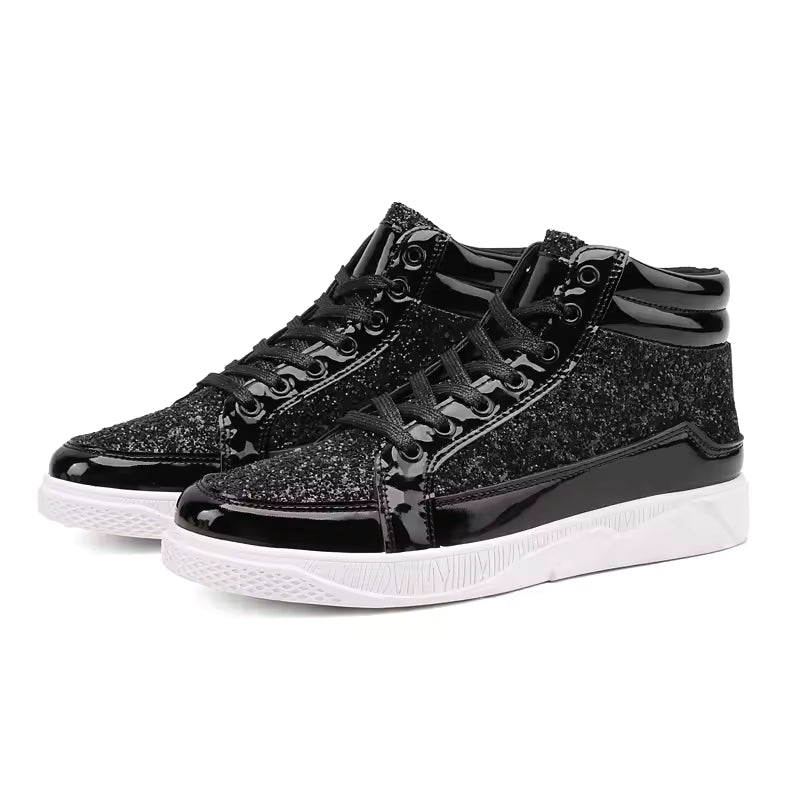 Women’s Mid Top Platform Trainers – Eclipse