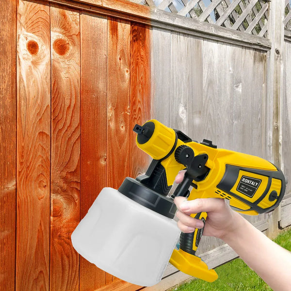 Cordless HVLP Paint Sprayer – Compatible with DeWalt 18V Battery