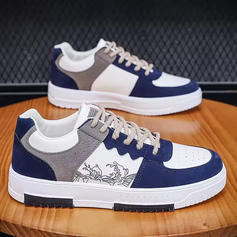 Men’s Everyday Lace-Up Trainers – Clean Modern Design
