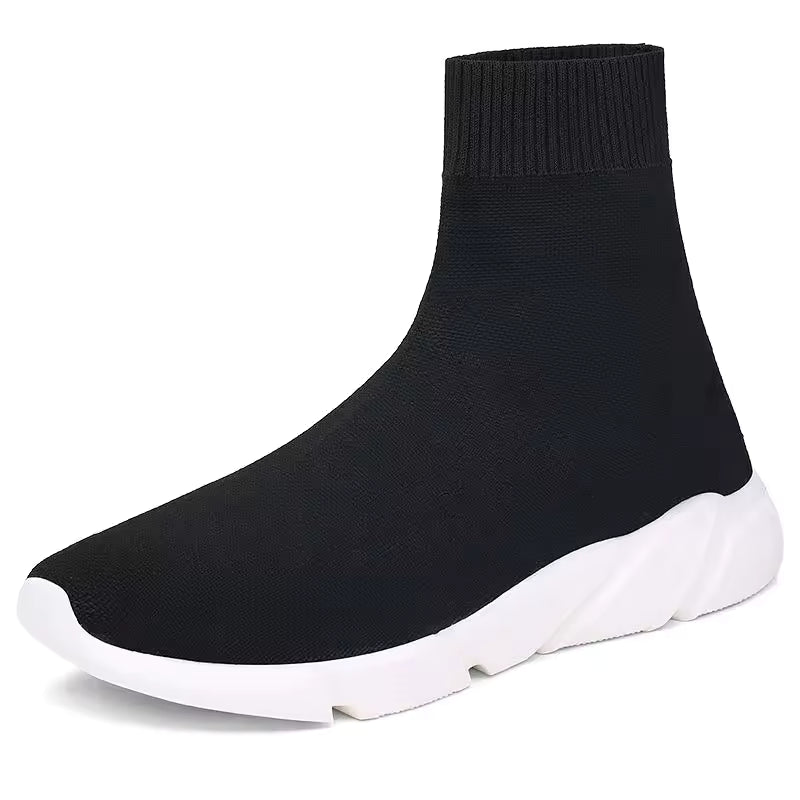 Unisex High Sock Slip-On Trainers – Lightweight Running Style