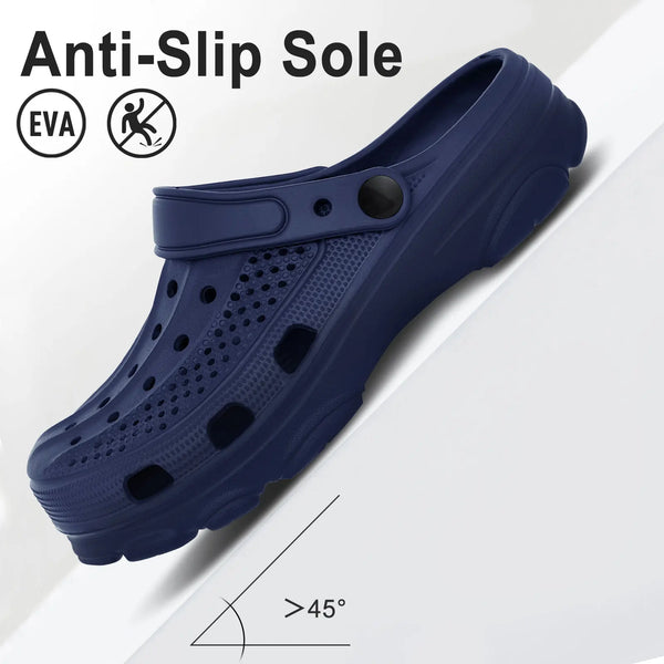 Unisex Comfortable Slip-On Clogs – Lightweight Casual Garden Shoes