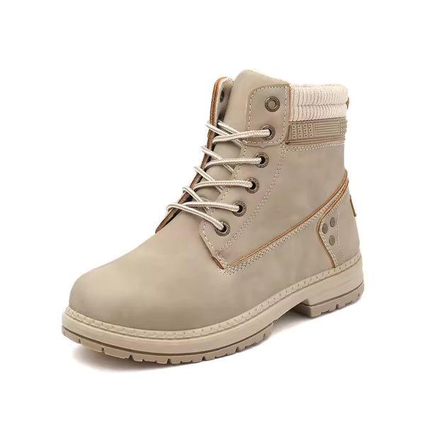 Women’s Warm Ankle Boots – Stylish Thick Bottom Winter Footwear