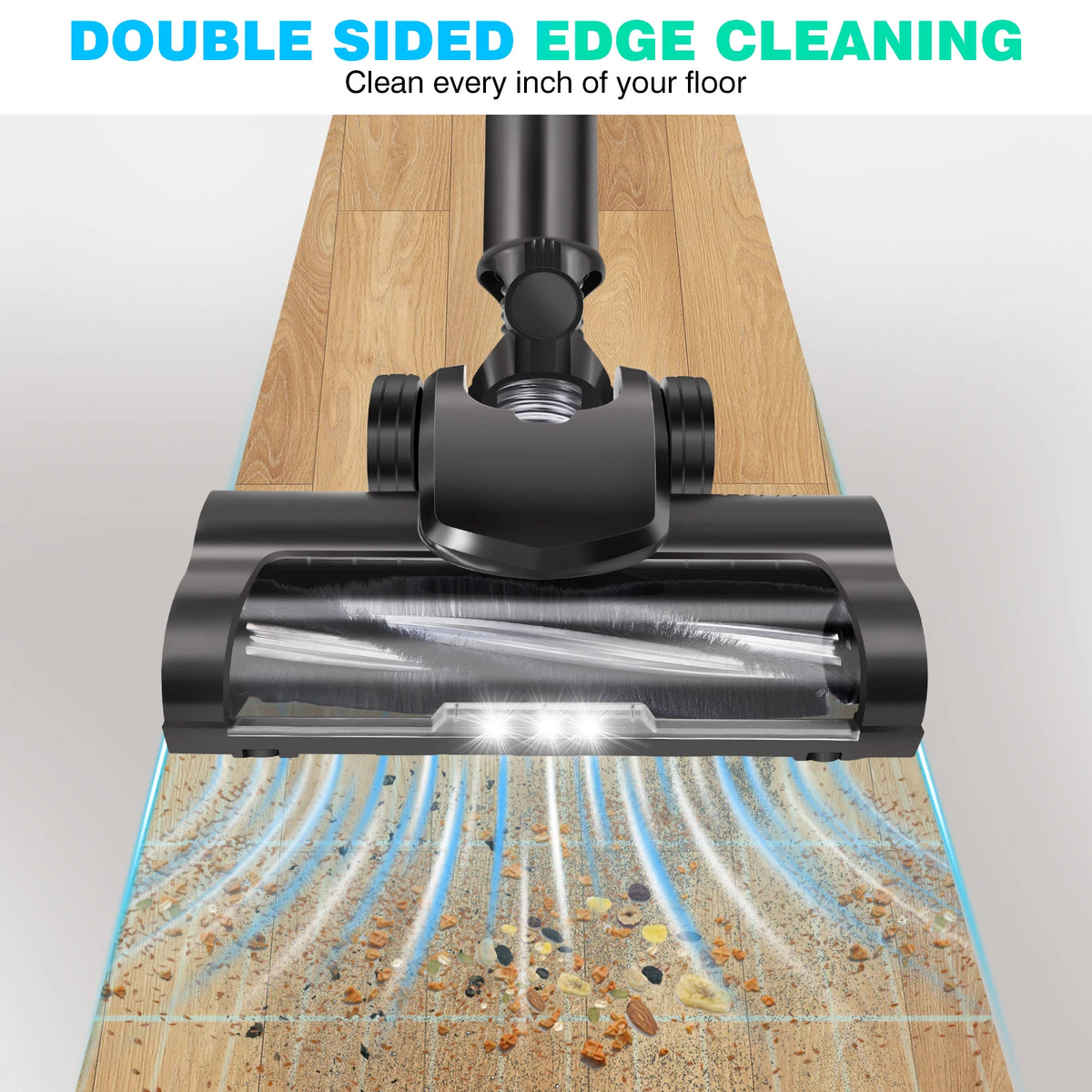 Powerful Cordless 3 In 1 Stick Vacuum Cleaner For Carpets Floors