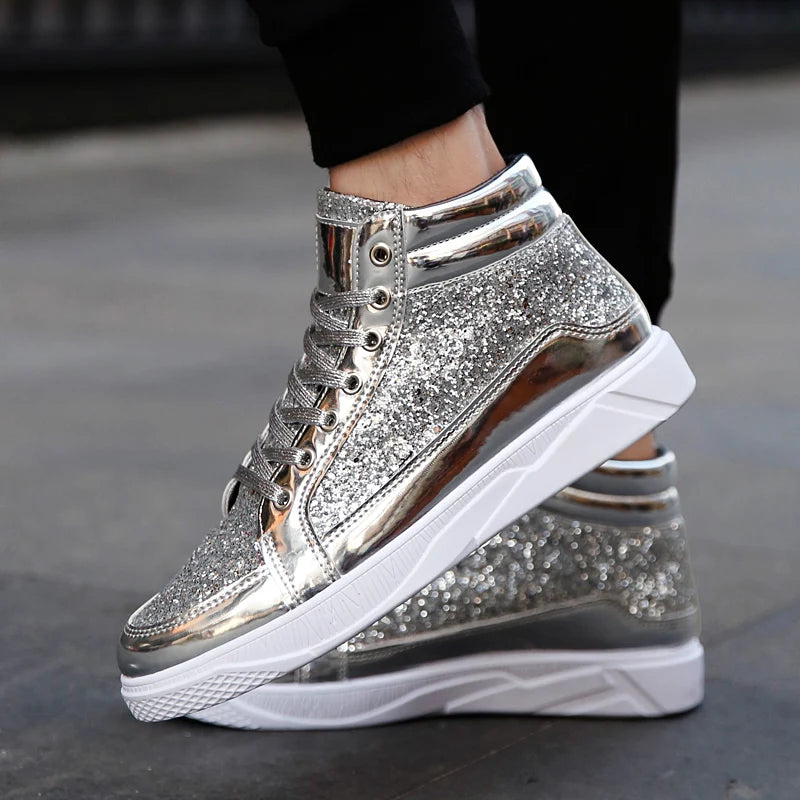 Women’s Mid Top Platform Trainers – Eclipse