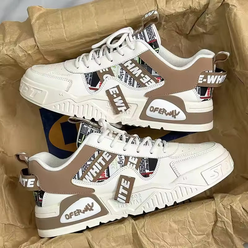 Men’s Chunky Trainers with Street Style Design