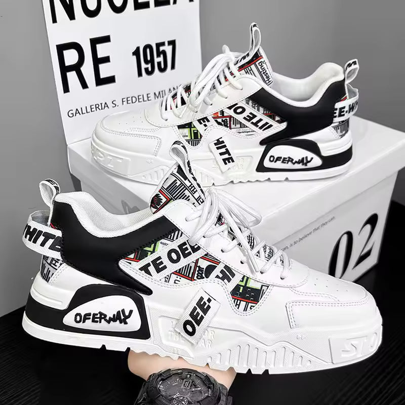 Men’s Chunky Trainers with Street Style Design