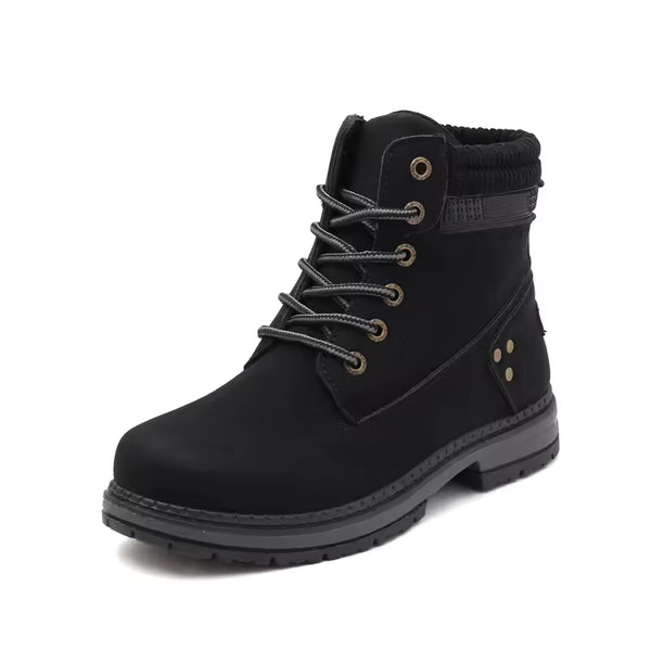 Women’s Warm Ankle Boots – Stylish Thick Bottom Winter Footwear