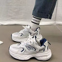  White/Blue