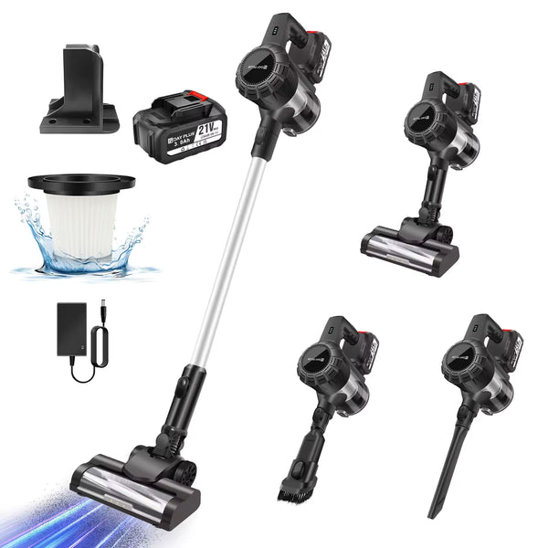 Powerful Cordless 3 In 1 Stick Vacuum Cleaner For Carpets Floors
