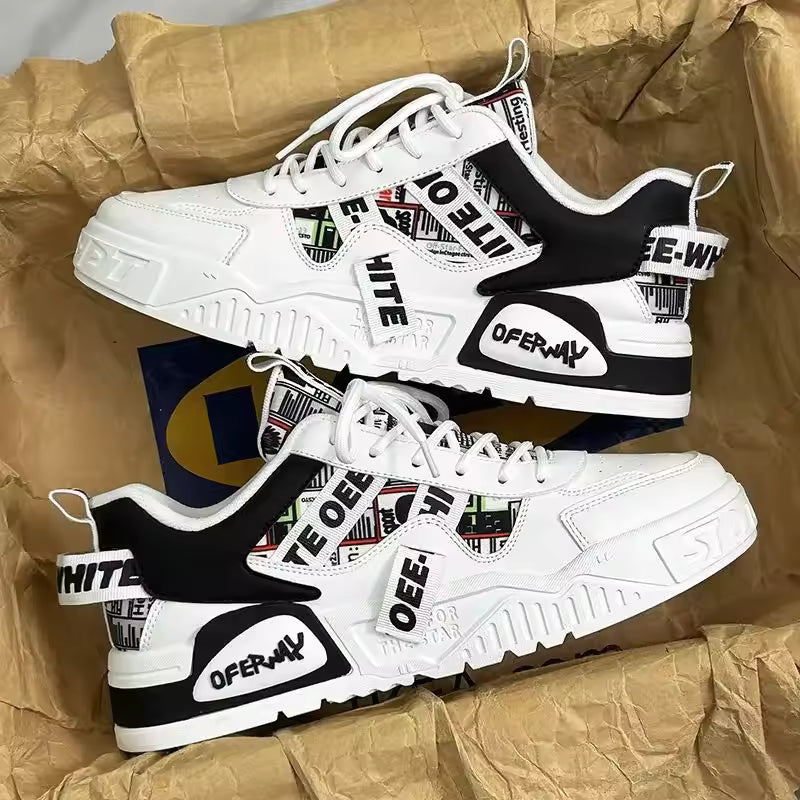 Men’s Chunky Trainers with Street Style Design