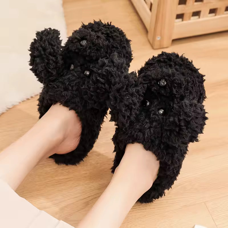 Women’s Cozy Dog Slippers