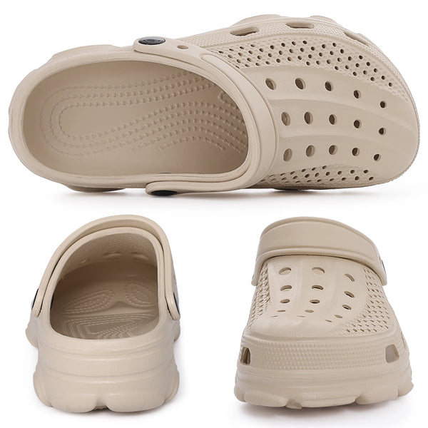 Unisex Comfortable Slip-On Clogs – Lightweight Casual Garden Shoes