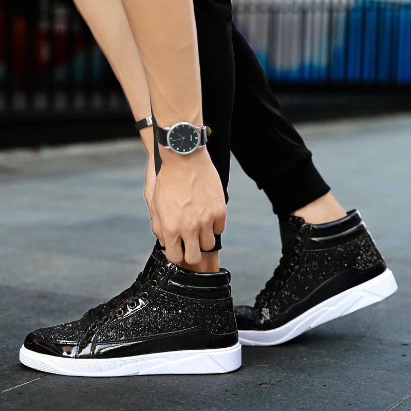 Women’s Mid Top Platform Trainers – Eclipse